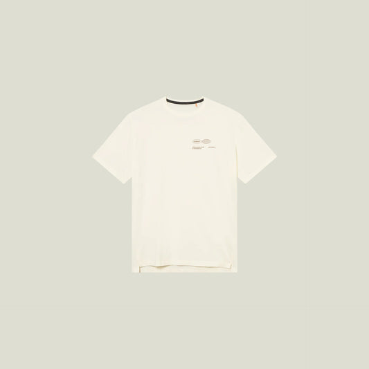 Oncourt Airy Logo T-Shirt OffWhite