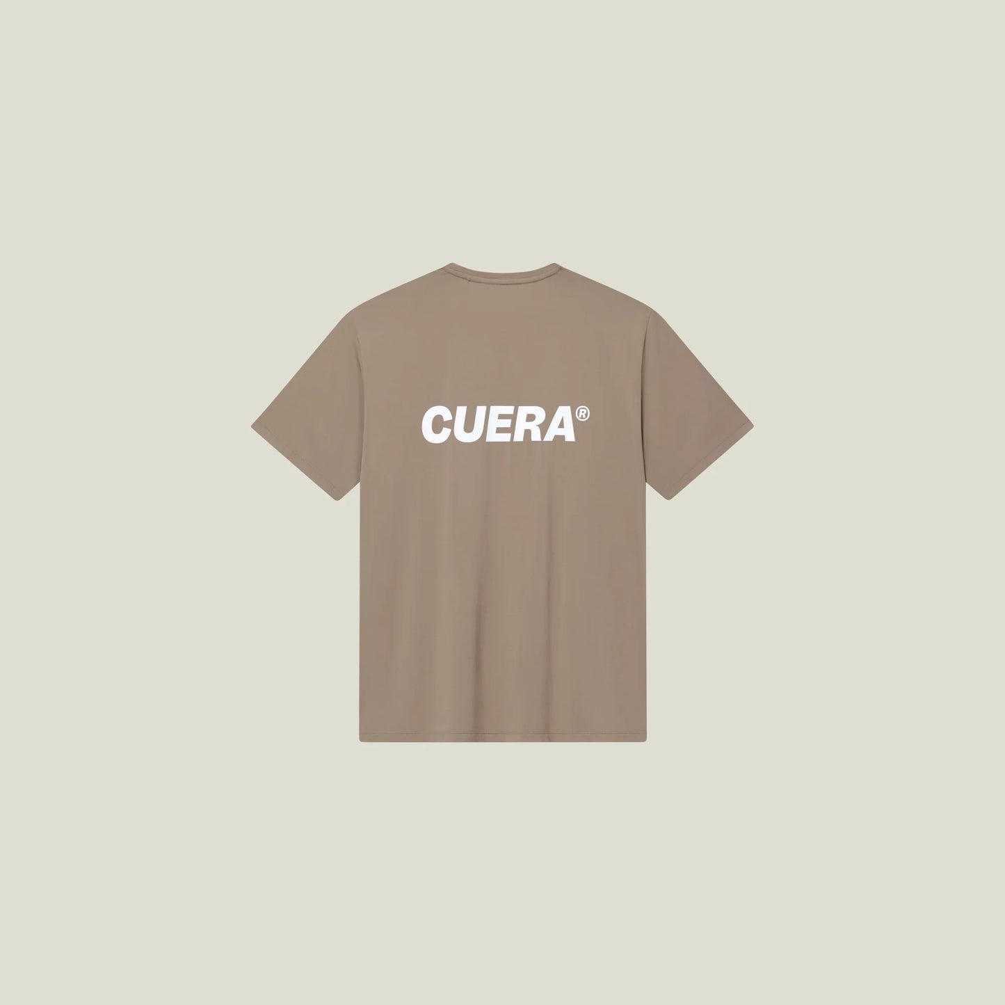 Oncourt Airy Logo T-Shirt - Walnut