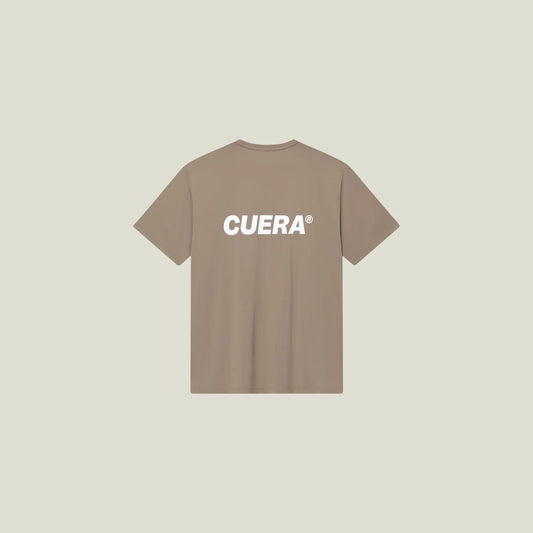 Oncourt Airy Logo T-Shirt - Walnut