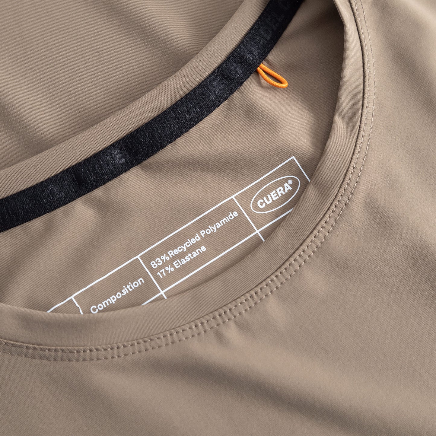 Cuera Oncourt Airy Logo T-Shirt - Walnut