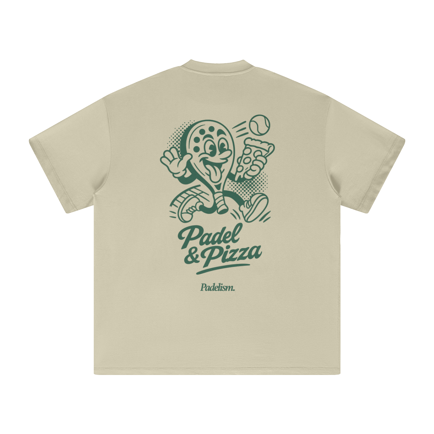 Padel & Pizza - Heavyweight T-Shirt