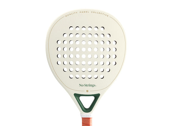 Clubhouse Classic Carbon Padel Racket - Cream