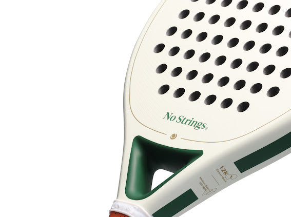 Clubhouse Classic Carbon Padel Racket - Cream