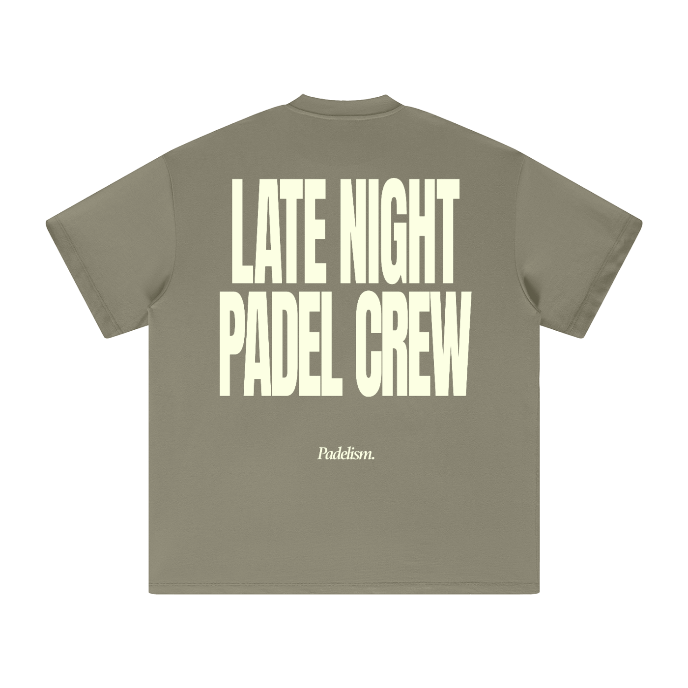 Padelism Late Night Padel Crew LNPC Heavyweight Tee