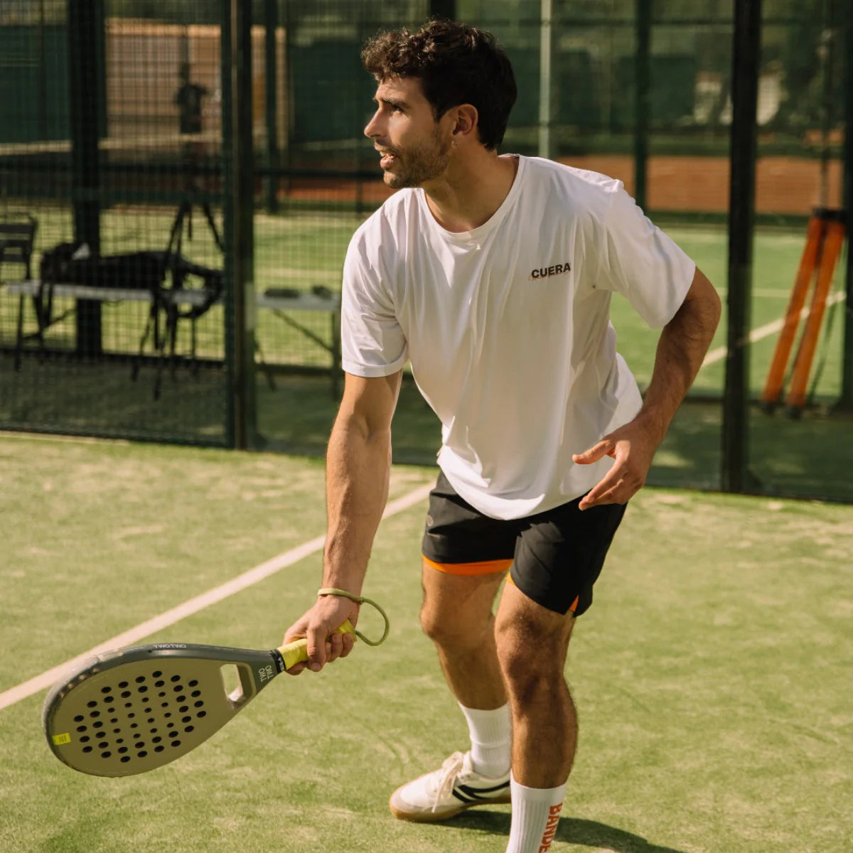 Active Light Weight T-Shirt - White for Padel Players