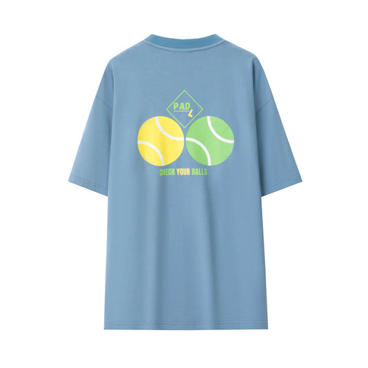 Padl Check Your Balls T-Shirt - Blue
