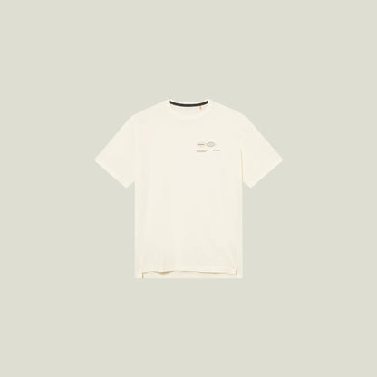 Oncourt Airy Logo T-Shirt OffWhite
