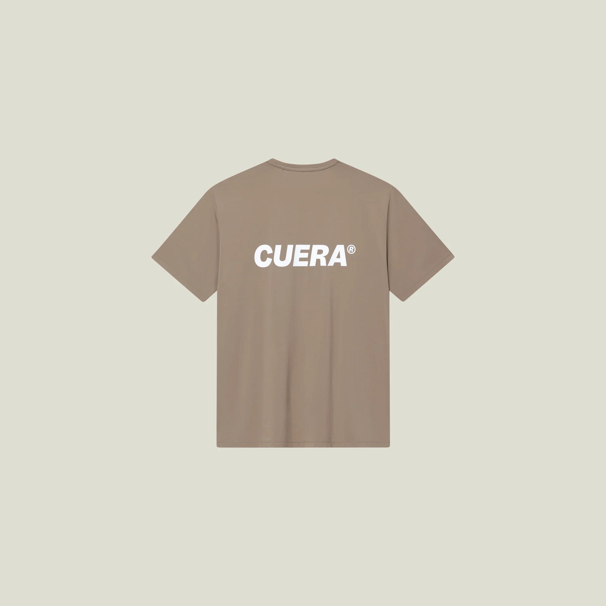 Oncourt Airy Logo T-Shirt - Walnut