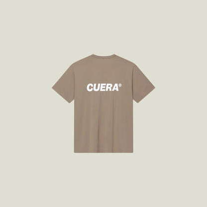 Oncourt Airy Logo T-Shirt - Walnut