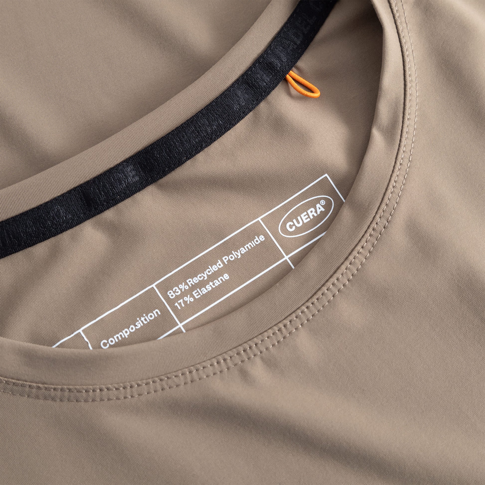 Cuera Oncourt Airy Logo T-Shirt - Walnut