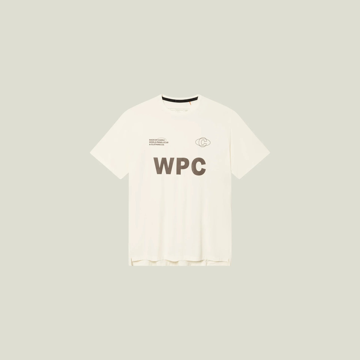 Active WPC Light Weight T-Shirt - Off White/Walnut