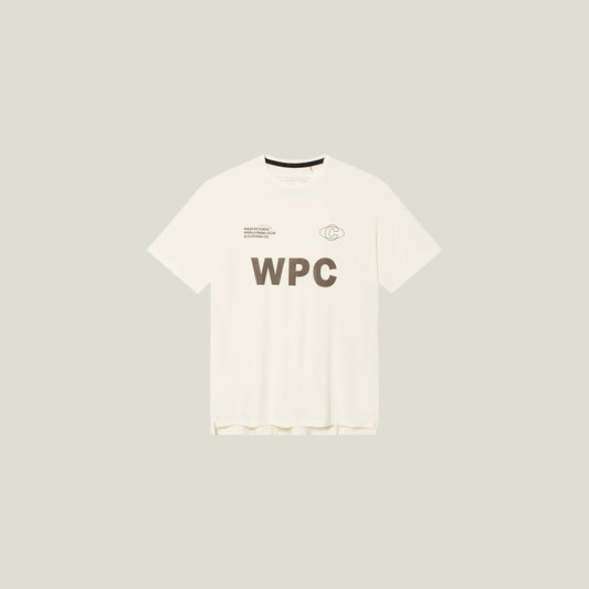 Active WPC Light Weight T-Shirt - Off White/Walnut