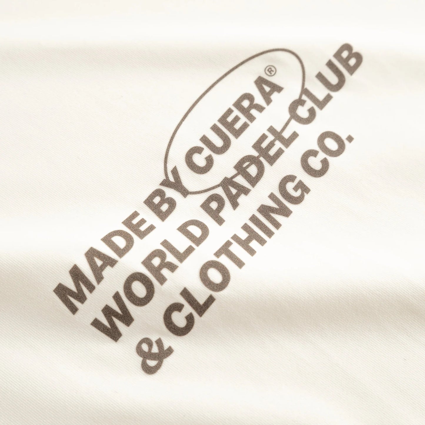 Active WPC Light Weight T-Shirt - Off White/Walnut