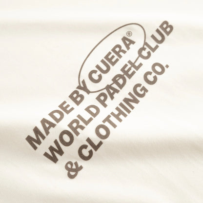 Active WPC Light Weight T-Shirt - Off White/Walnut