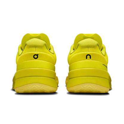 Pair of bright yellow sneakers 