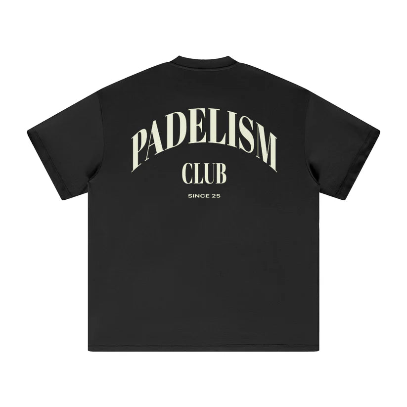 Padelism Club 25 - Heavyweight Tee
Black for Padel Player