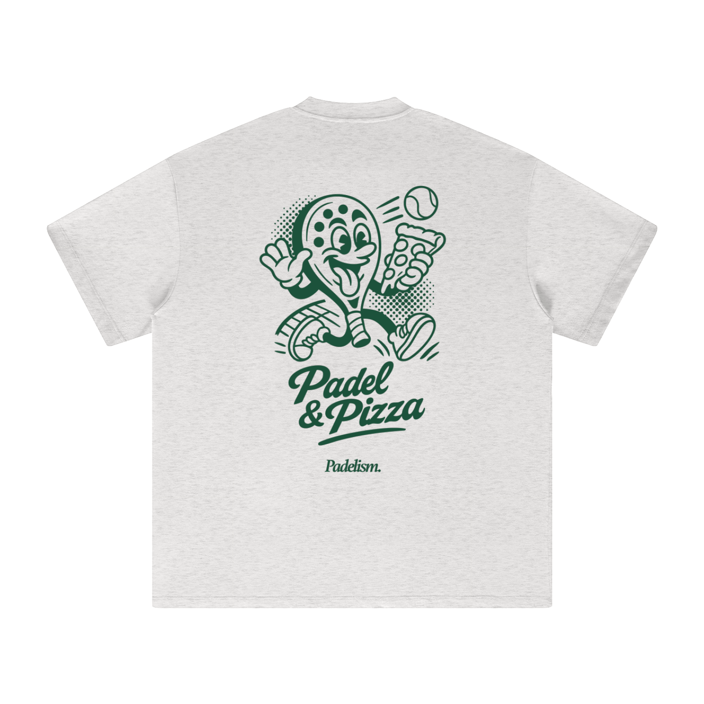 Padel & Pizza - Heavyweight T-Shirt