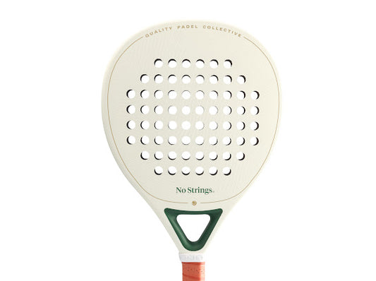 Clubhouse Classic Carbon Padel Racket - Cream