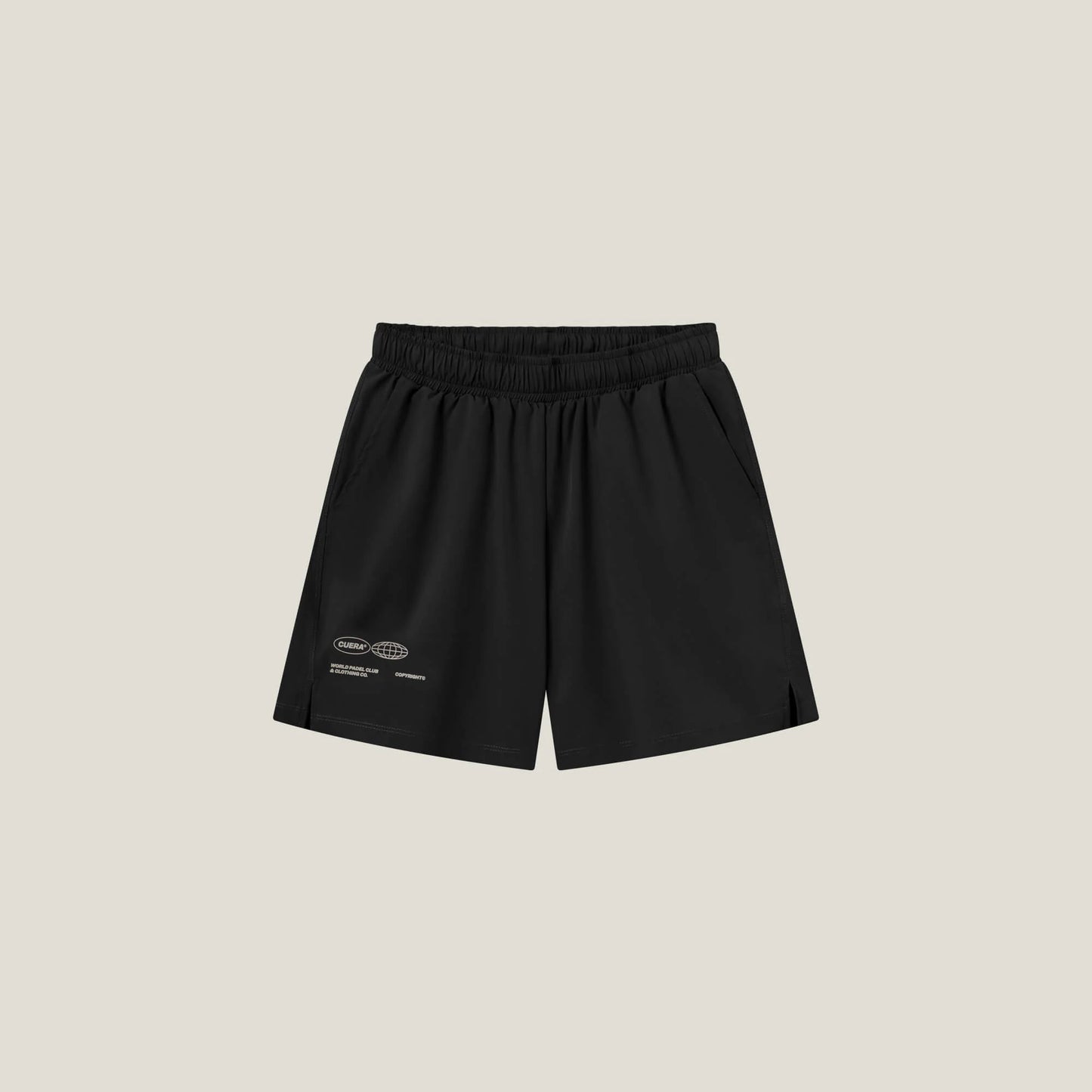 Mens Active Globe Shorts - Black