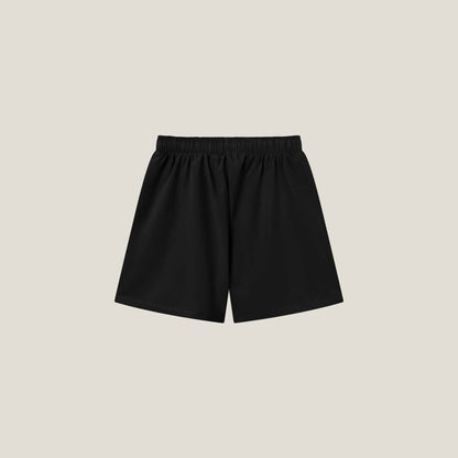 Mens Active Globe Shorts - Black