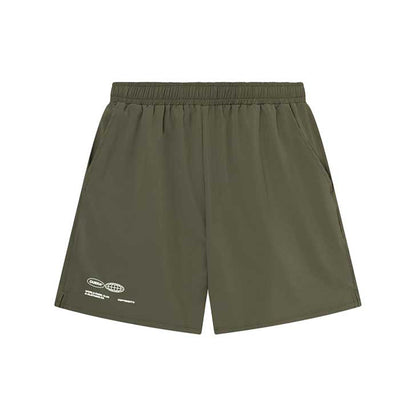 Mens Active Globe Shorts - Black