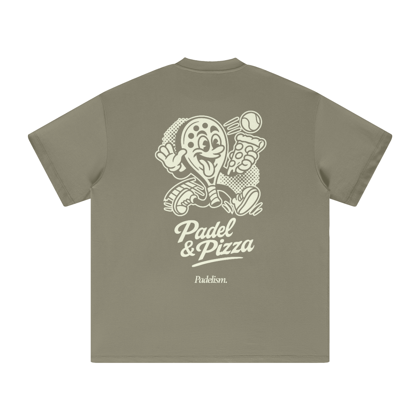 Padel & Pizza - Heavyweight T-Shirt