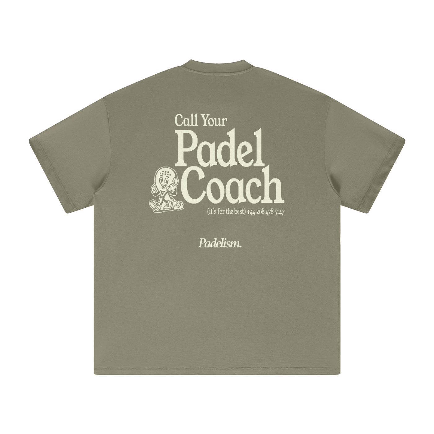 Padel Coach - Heavyweight T-Shirt