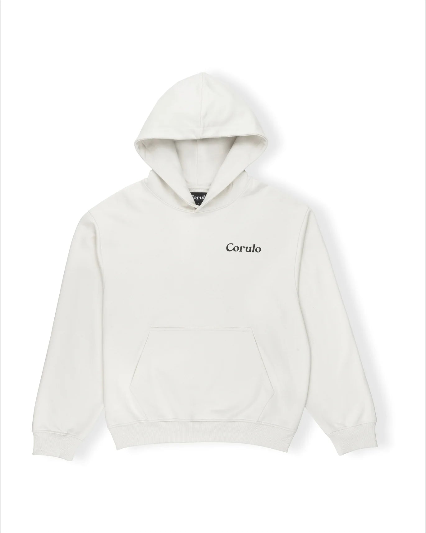 Corulo Signature Logo Hoodie - White