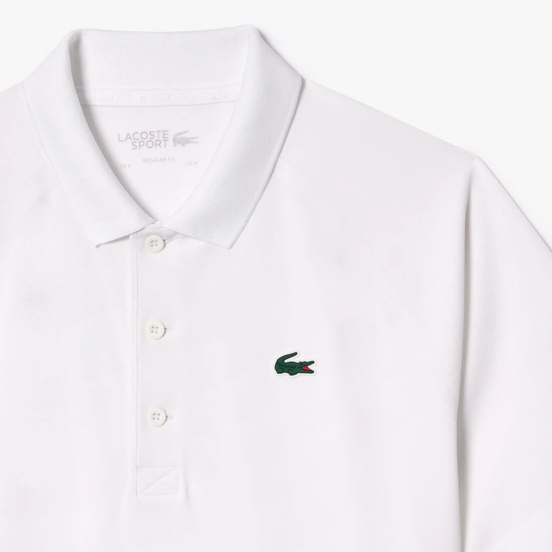 Lacoste Men Sports Polo Shirt White