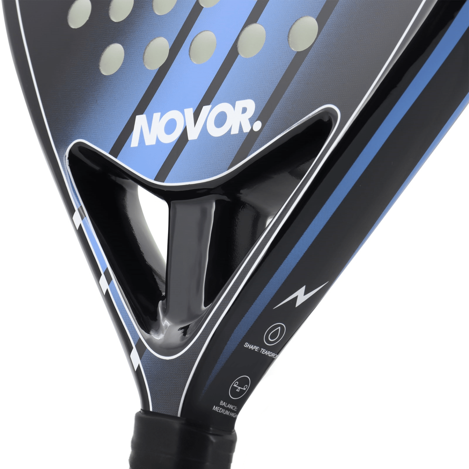 Novor 361 RG Carbon Fibre Padel Racket