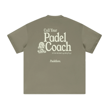 Padel Coach - Heavyweight Tee