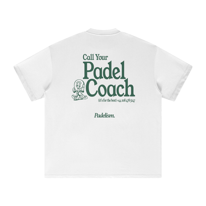 Padel Coach - Heavyweight T-Shirt