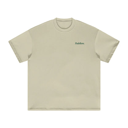 Padel & Pizza - Heavyweight Tee beige