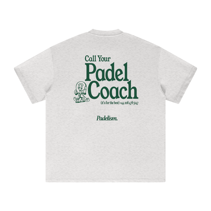 Padel Coach - Heavyweight T-Shirt