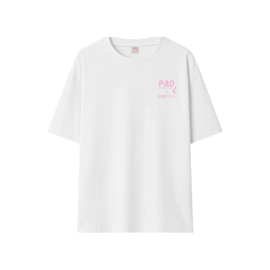 PadL x VIBEPADEL T-Shirt - White *LIMITED EDITION