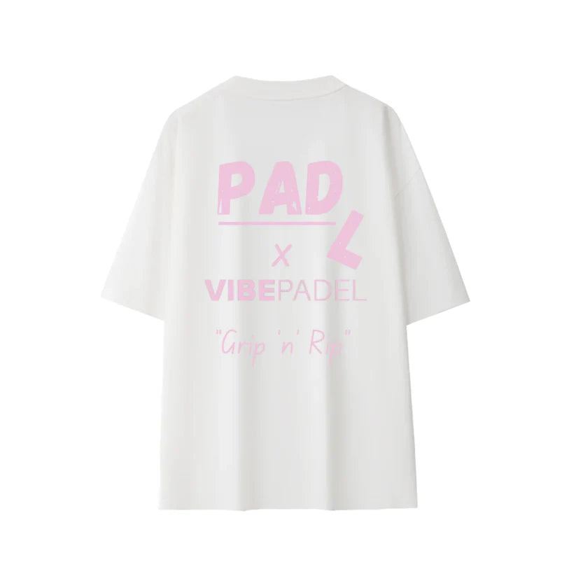 VIBEPADEL T-Shirt - White *LIMITED EDITION