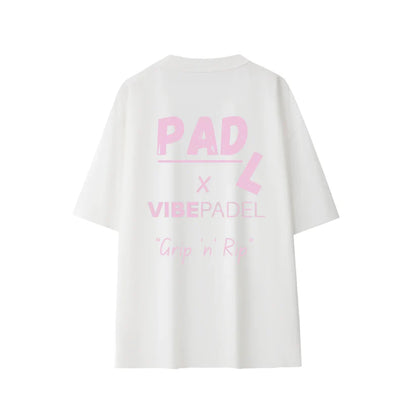 VIBEPADEL T-Shirt - White *LIMITED EDITION